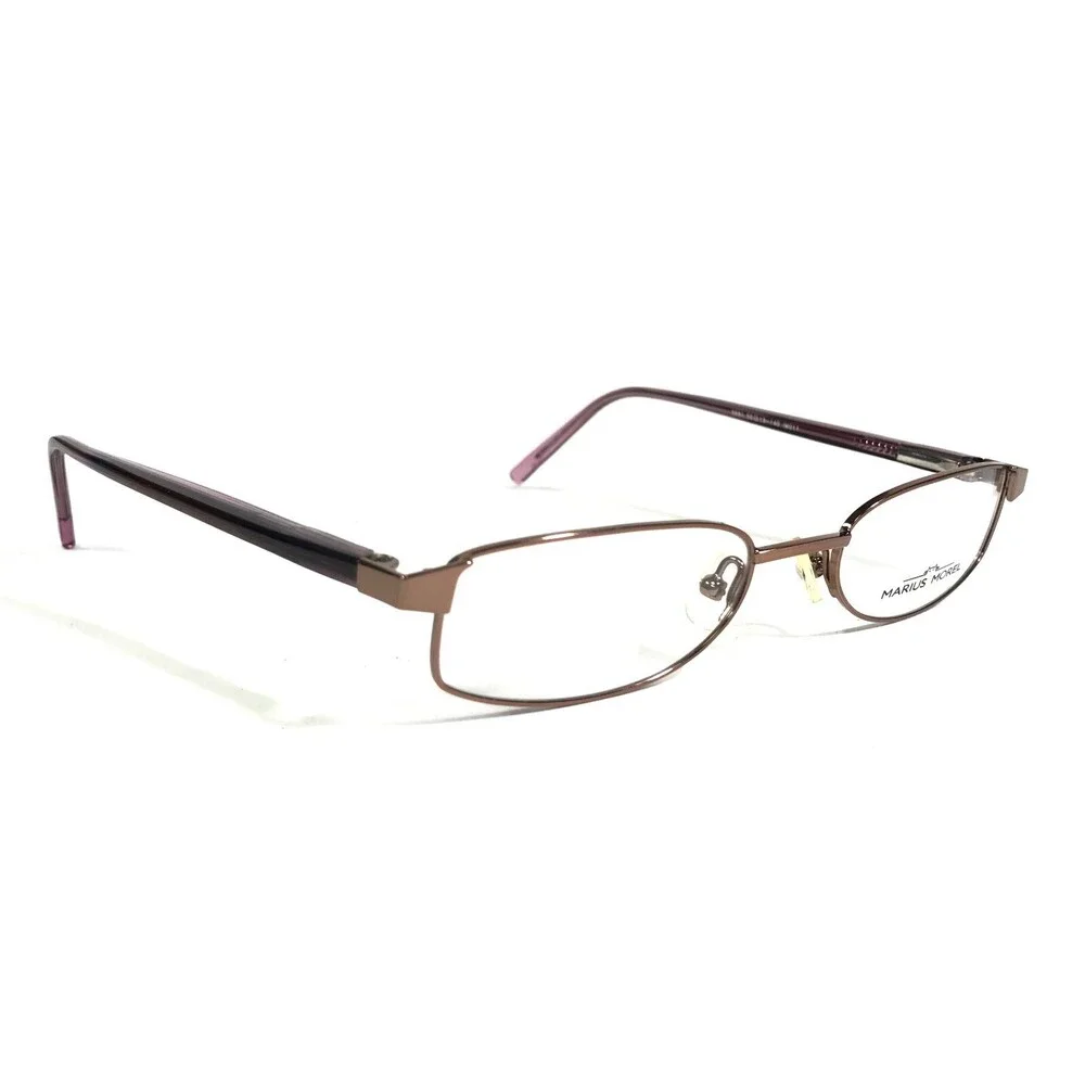 Morel IM011 5981 Eyeglasses Frames Purple Gold Rectangular Full Rim 50-19-140